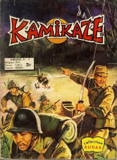 Scan de la Couverture Kamikaze n 7